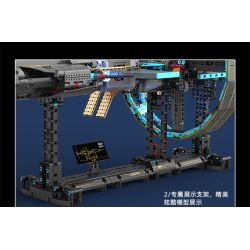 KAIYU KEEYEE WORLD K96139 96139 TRẠM VŨ TRỤ HAOLONGXING bộ đồ chơi xếp lắp ráp ghép mô hình