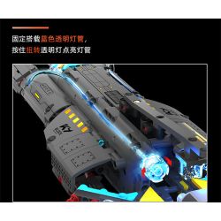 KAIYU KEEYEE WORLD K96139 96139 TRẠM VŨ TRỤ HAOLONGXING bộ đồ chơi xếp lắp ráp ghép mô hình