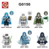 G card G0150 G card GH0373 G card GH0374 G card GH0375 G card GH0376 G card GH0377 G card GH0378 Xếp hình lắp ráp ghép mô hình Bác sĩ Doom 6 con số