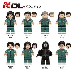 KDL KDL842 KDL K2271 KDL K2272 KDL K2273 KDL K2274 KDL K2275 KDL K2276 KDL K2277 KDL K2278 Squid Game Xếp hình lắp ráp ghép mô hình Trò chơi mực 8 Mẹo
