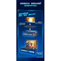 Keeppley 75008 Xếp hình lắp ráp ghép mô hình Nhà hát Ultraman Super Armor SP: Heisei Two Heroes Luluye Light