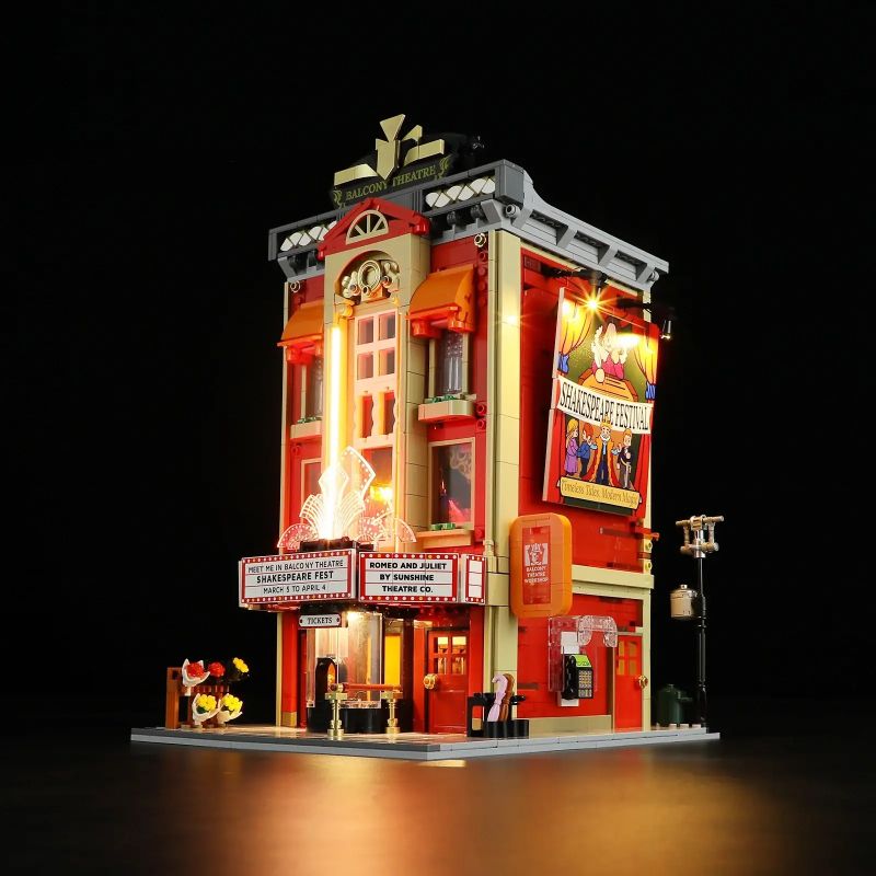 Lumibricks FunWhole F9056 Streamer Theater Xếp hình lắp ráp ghép mô hình nhà hát truyền phát