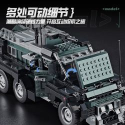 Kozosha 2217 Assault Vehicle Xếp hình lắp ráp ghép mô hình Xe tấn công chống cháy nổ