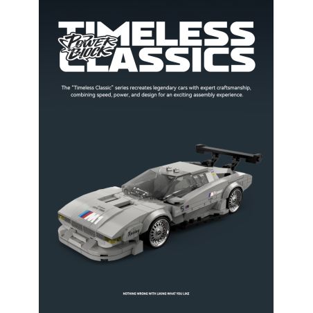 Pinbo PB8819 Xếp hình lắp ráp ghép mô hình BMW M1