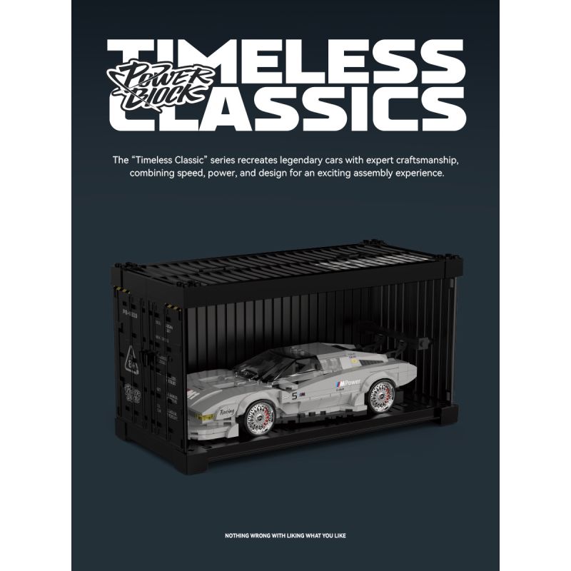 Pinbo PB8819 Xếp hình lắp ráp ghép mô hình BMW M1