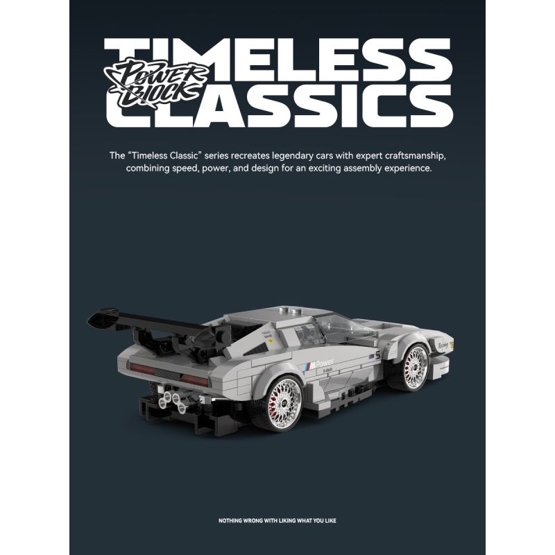 Pinbo PB8819 Xếp hình lắp ráp ghép mô hình BMW M1