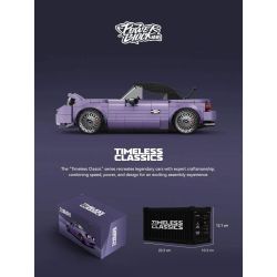 Pinbo PB8817 Xếp hình lắp ráp ghép mô hình Ô tô Mazda