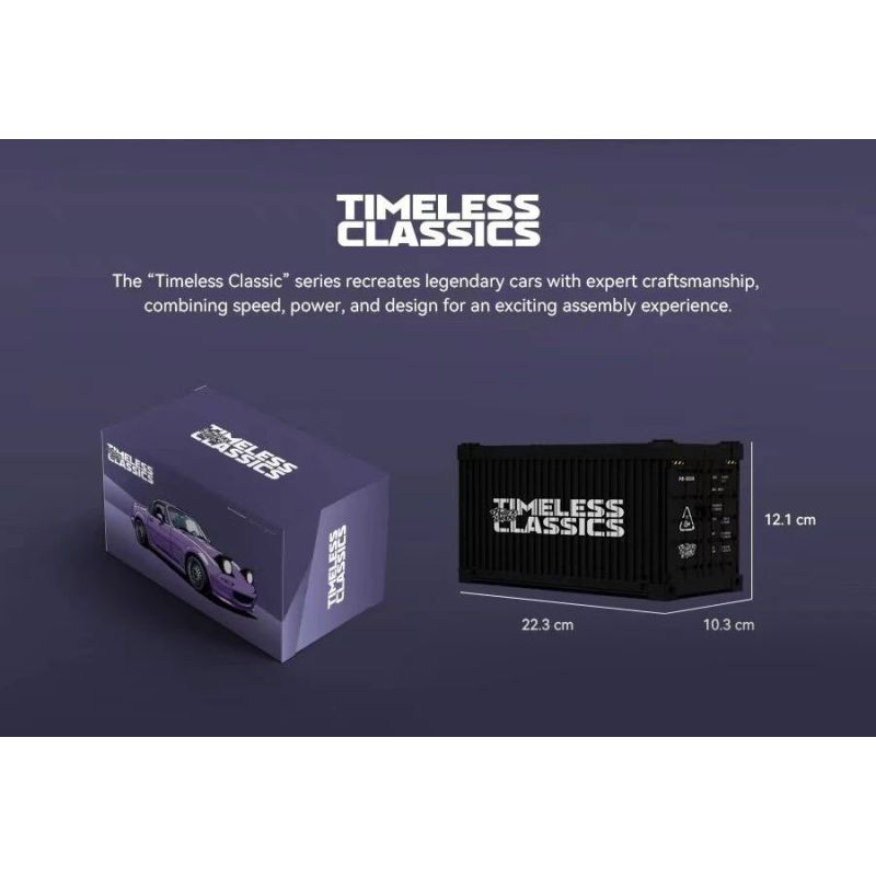 Pinbo PB8817 Xếp hình lắp ráp ghép mô hình Ô tô Mazda