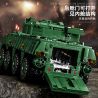 12GO 96008 ZBL-19 Infantry Vehicle Xếp hình lắp ráp ghép mô hình Xe chiến đấu bộ binh bánh lốp ZBL-19