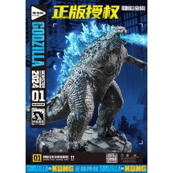 PanlosBrick inbrixx 687010 Godzilla VS Kong Xếp hình lắp ráp ghép mô hình Godzilla vs King Kong: Tập đoàn Godzilla Model 01