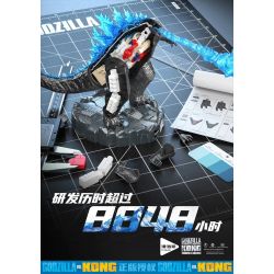 PanlosBrick inbrixx 687010 Godzilla VS Kong Xếp hình lắp ráp ghép mô hình Godzilla vs King Kong: Tập đoàn Godzilla Model 01