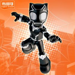 BLOKEES 74816 Xếp hình lắp ráp ghép mô hình Đối tác của Spider-Man Phiên bản tuyệt vời 2: Black Panther Techara