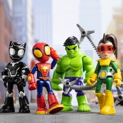 BLOKEES 74815 Xếp hình lắp ráp ghép mô hình Đối tác của Người nhện Phiên bản tưởng tượng 2: Quần áo mạng nhện Spider-Man