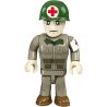 COBI 2295 Medical Willys MB Xếp hình lắp ráp ghép mô hình Xe Jeep quân y của quân đội Mỹ 1:35