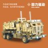 JIESTAR 58157 Xếp hình lắp ráp ghép mô hình Bệ phóng tên lửa tự hành M142