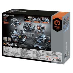 IM.Master QIHUI 8063 Xếp hình lắp ráp ghép mô hình Bậc thầy máy móc: Robot năm trong một