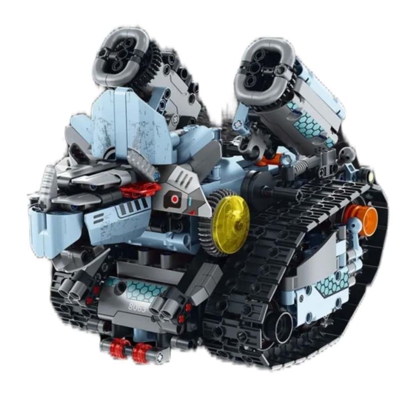 IM.Master QIHUI 8063 Xếp hình lắp ráp ghép mô hình Bậc thầy máy móc: Robot năm trong một