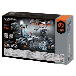 IM.Master QIHUI 8062 Xếp hình lắp ráp ghép mô hình Bậc thầy máy móc: robot pili