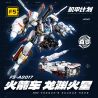 F5 F5-A0017 Xếp hình lắp ráp ghép mô hình Kế hoạch Mecha: Dragon Abyss Mars Rocket Car Transform