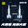 F5 F5-A0017 Xếp hình lắp ráp ghép mô hình Kế hoạch Mecha: Dragon Abyss Mars Rocket Car Transform