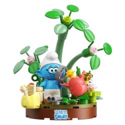 JAKI HK326 Xếp hình lắp ráp ghép mô hình Smurfs bảo vệ vẻ đẹp 7 Phong cách: Happy Consemble, Dancing With Butterfly, quan sát cây xanh, đi lang thang dưới biển, trục vớt hồ, bảo vệ san hô, bảo vệ vẻ đẹp
