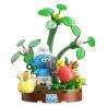 JAKI HK326 Xếp hình lắp ráp ghép mô hình Smurfs bảo vệ vẻ đẹp 7 Phong cách: Happy Consemble, Dancing With Butterfly, quan sát cây xanh, đi lang thang dưới biển, trục vớt hồ, bảo vệ san hô, bảo vệ vẻ đẹp