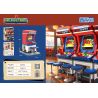 ZHEGAO 662052 Arcadehall Xếp hình lắp ráp ghép mô hình Máy arcade retro