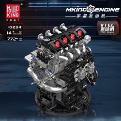 MouldKing 10234 VTEC Engine Xếp hình lắp ráp ghép mô hình Động cơ VTEC