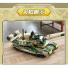 GUDI 40407 Xếp hình lắp ráp ghép mô hình Type 99 Buổi chiến đấu chính tám trong một