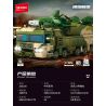 SEMBO 203250 Xếp hình lắp ráp ghép mô hình Dongfeng 17 Missile Xe 1: 105