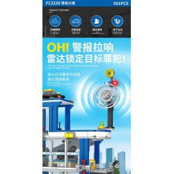 Forange FC3339 Xếp hình lắp ráp ghép mô hình Tòa nhà cảnh sát