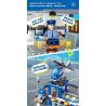 Forange FC3339 Xếp hình lắp ráp ghép mô hình Tòa nhà cảnh sát