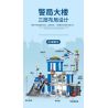 Forange FC3339 Xếp hình lắp ráp ghép mô hình Tòa nhà cảnh sát