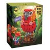 Zoin GK107 Macaw Xếp hình lắp ráp ghép mô hình Sáng tạo không giới hạn: Một Macaw có thể học nói để nói
