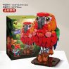 Zoin GK107 Macaw Xếp hình lắp ráp ghép mô hình Sáng tạo không giới hạn: Một Macaw có thể học nói để nói