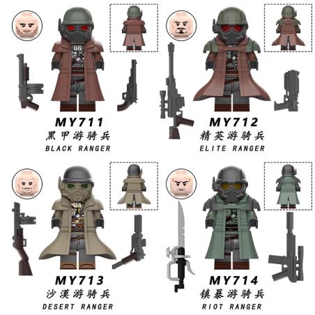 MY MY711 MY MY712 MY MY713 MY MY714 Xếp hình lắp ráp ghép mô hình 4 loại hình bức xạ