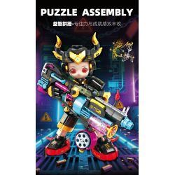 minGDi LEIBAO 8827 Zodiac Sign Xếp hình lắp ráp ghép mô hình Mười hai cung hoàng đạo của thế hệ sáng tạo: Kim Ngưu