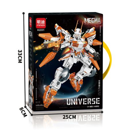 minGDi LEIBAO K2231 Xếp hình lắp ráp ghép mô hình Mecha