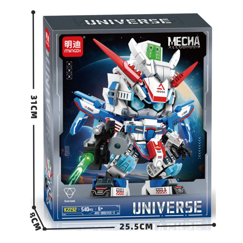 minGDi LEIBAO K2232 Xếp hình lắp ráp ghép mô hình Mecha