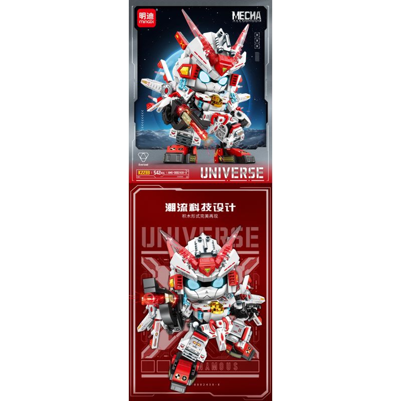 minGDi LEIBAO K2233 Xếp hình lắp ráp ghép mô hình Mecha