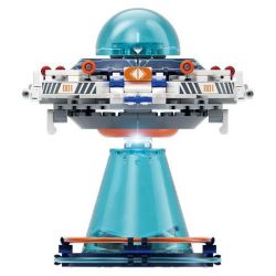 Wekki 506515 Xếp hình lắp ráp ghép mô hình Bảo tàng Khoa học và Công nghệ QQ: QQufo