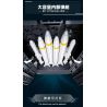 Sluban M38-B1587 J-50S Xếp hình lắp ráp ghép mô hình Khu vực chơi mô hình: Máy bay chiến đấu tàng hình thế hệ thứ sáu của J-50s 1:44