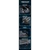 Sluban M38-B1587 J-50S Xếp hình lắp ráp ghép mô hình Khu vực chơi mô hình: Máy bay chiến đấu tàng hình thế hệ thứ sáu của J-50s 1:44