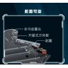 Sluban M38-B1587 J-50S Xếp hình lắp ráp ghép mô hình Khu vực chơi mô hình: Máy bay chiến đấu tàng hình thế hệ thứ sáu của J-50s 1:44