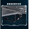 Sluban M38-B1587 J-50S Xếp hình lắp ráp ghép mô hình Khu vực chơi mô hình: Máy bay chiến đấu tàng hình thế hệ thứ sáu của J-50s 1:44