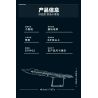 Sluban M38-B1587 J-50S Xếp hình lắp ráp ghép mô hình Khu vực chơi mô hình: Máy bay chiến đấu tàng hình thế hệ thứ sáu của J-50s 1:44