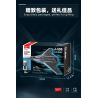Sluban M38-B1587 J-50S Xếp hình lắp ráp ghép mô hình Khu vực chơi mô hình: Máy bay chiến đấu tàng hình thế hệ thứ sáu của J-50s 1:44
