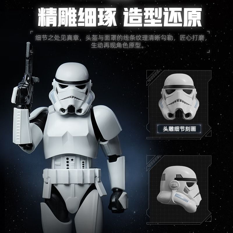 BLOKEES 75802 Xếp hình lắp ráp ghép mô hình Empire Stormtroopers ngoài phiên bản SWCC02