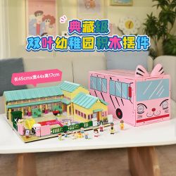Keeppley K20641 Xếp hình lắp ráp ghép mô hình Crayon Shin-Shi: Bộ sưu tập mẫu giáo Fujiye