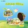 AREA-X AB0089 Xếp hình lắp ráp ghép mô hình SpongeBob: Nhà đá của Patrick
